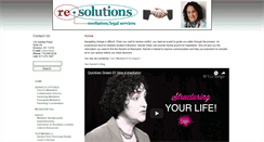 Desktop Screenshot of mediate2resolution.com
